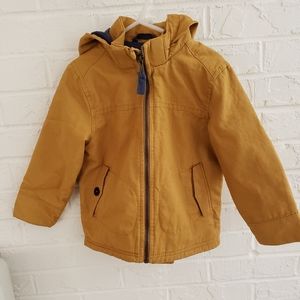 Yellow toddler boy's jacket